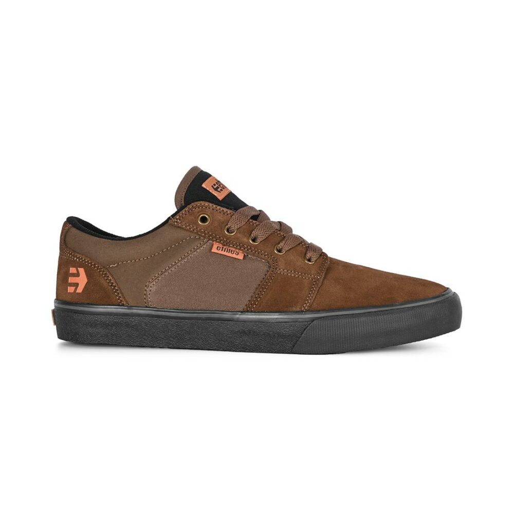 Etnies Barge LS Skate Shoes - Brown/Black
