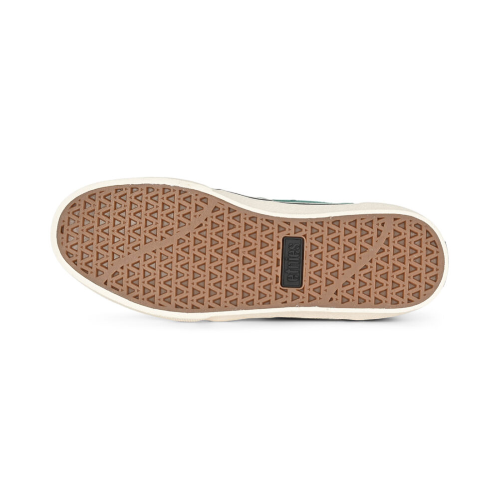 Etnies Barge LS Skate Shoes - Green/Black/White