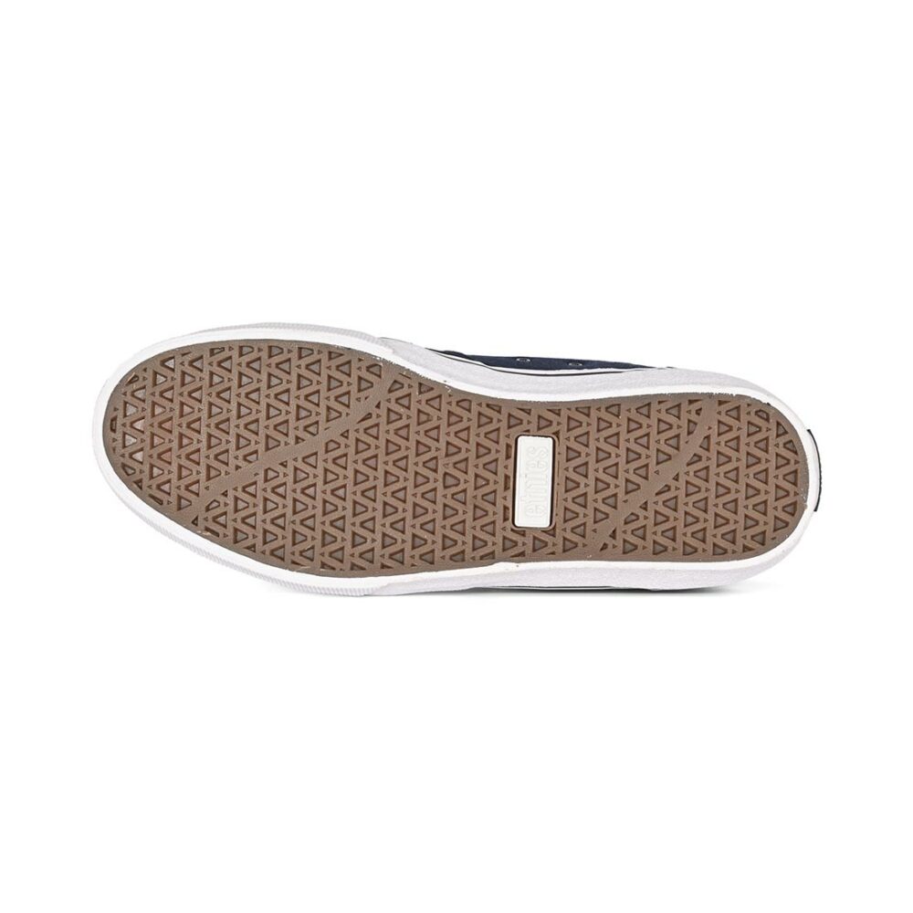 Etnies Barge LS Skate Shoes - Navy/White/Blue
