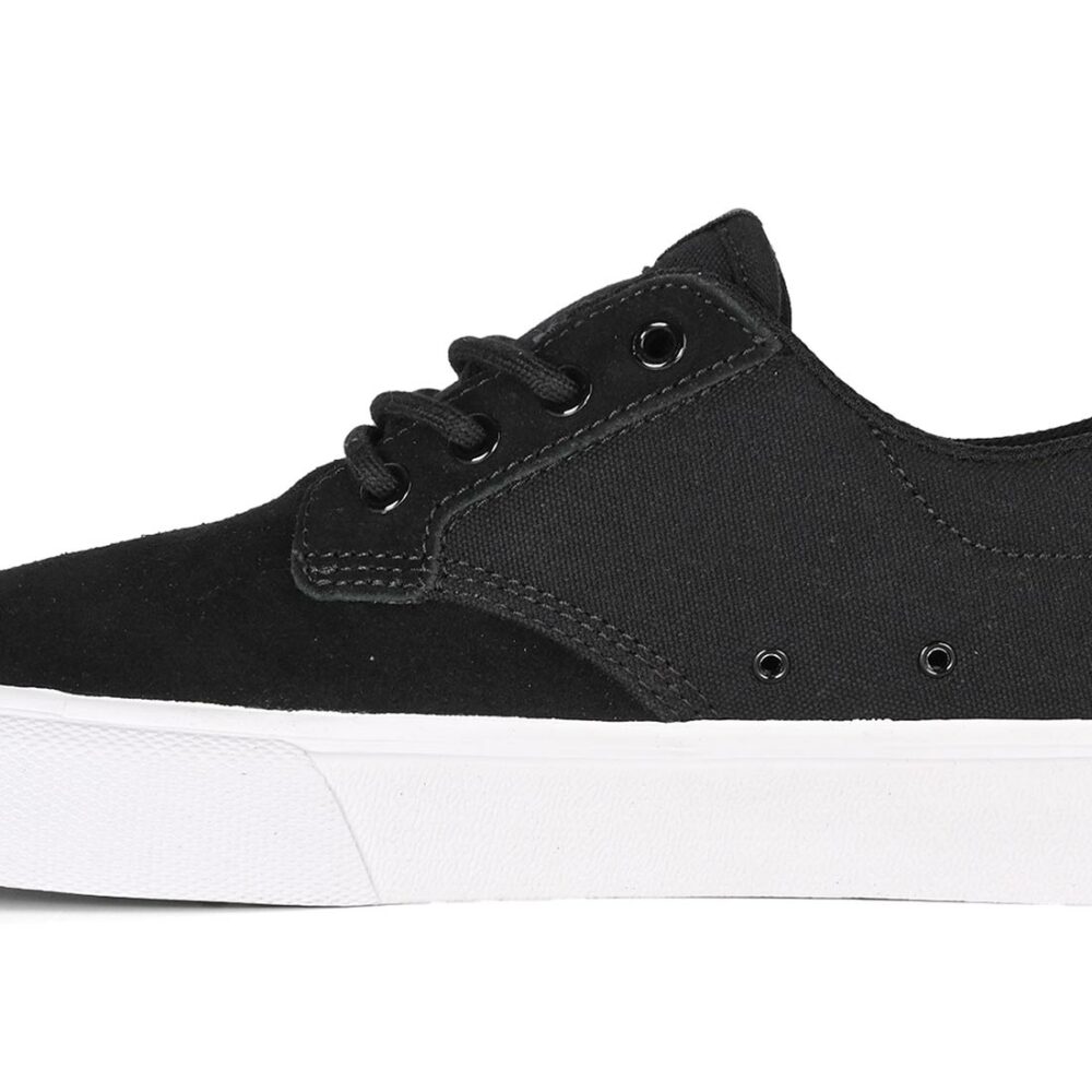 Etnies Barge Plus Skate Shoes - Black/White
