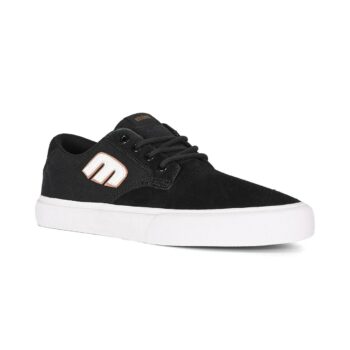 Etnies Barge Plus Skate Shoes - Black/White