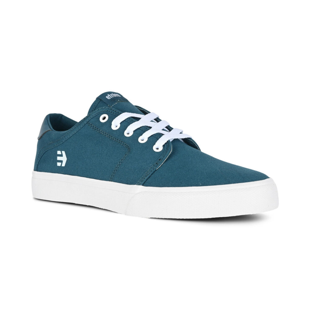 Etnies Barge Slim Skate Shoes - Blue/White