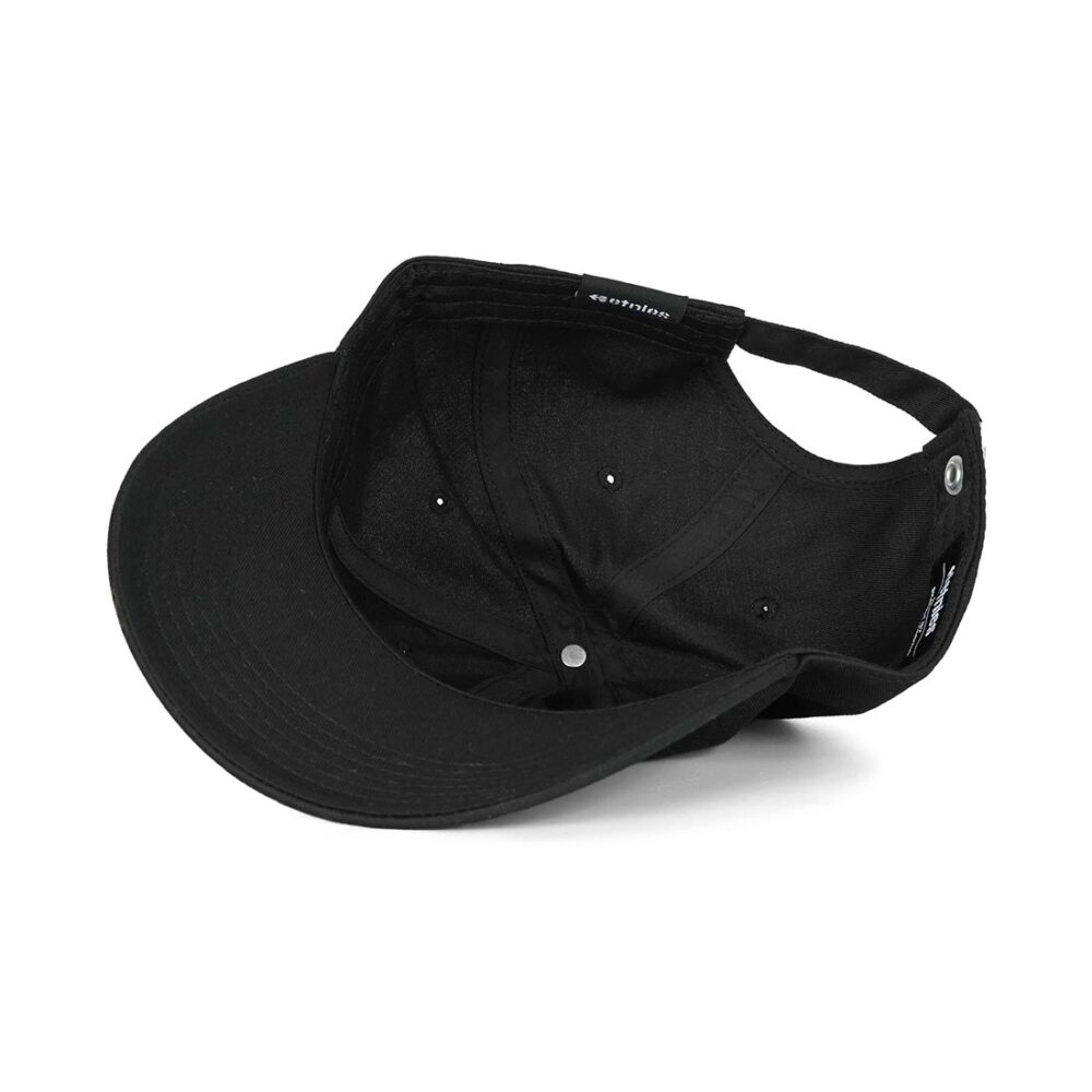Etnies Corp Combo Snapback Cap – Black/Orange