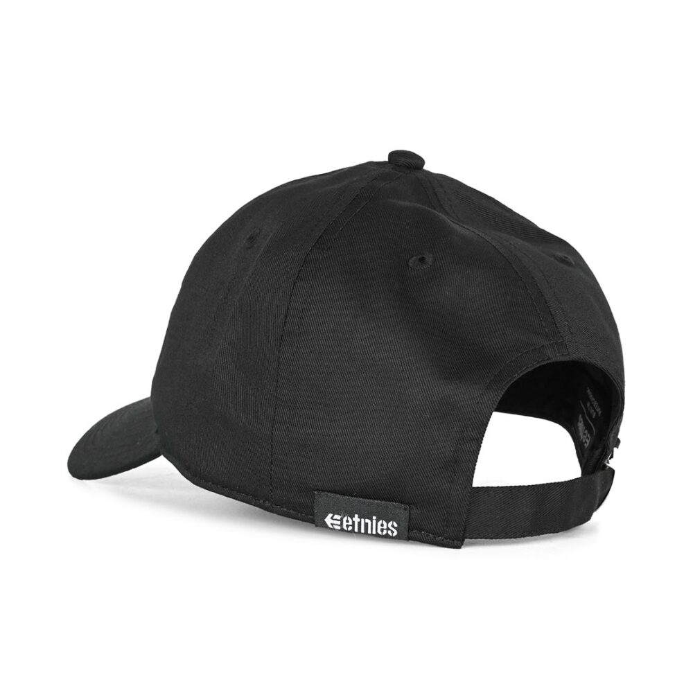 Etnies Corp Combo Snapback Cap – Black/Orange