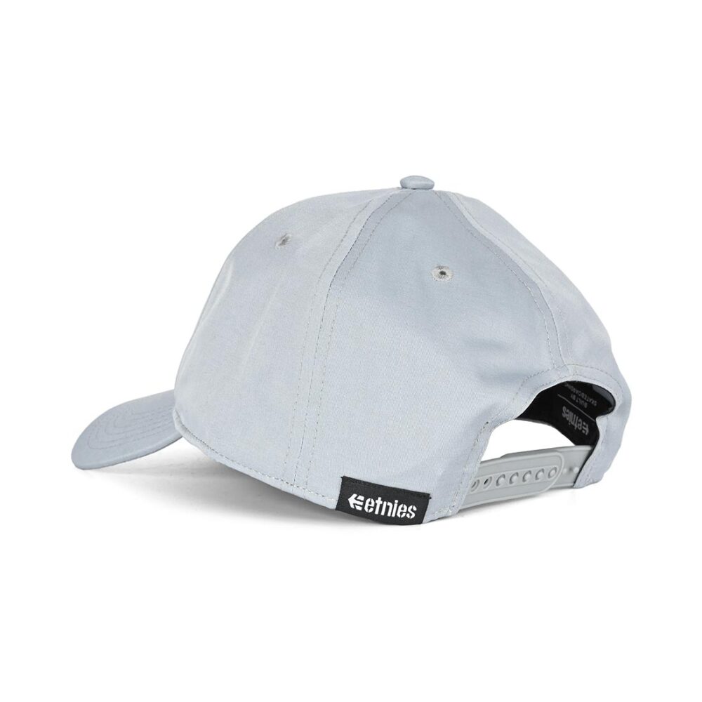 Etnies Corp Combo Snapback Cap – Grey