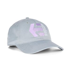 Etnies Corp Combo Snapback Cap – Grey