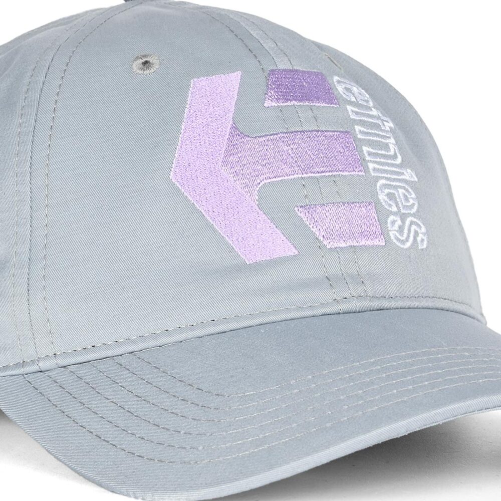 Etnies Corp Combo Snapback Cap – Grey