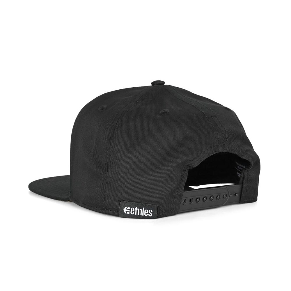 Etnies Joslin Snapback Cap – Black/Tan
