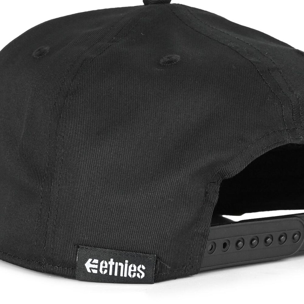 Etnies Joslin Snapback Cap – Black/Tan
