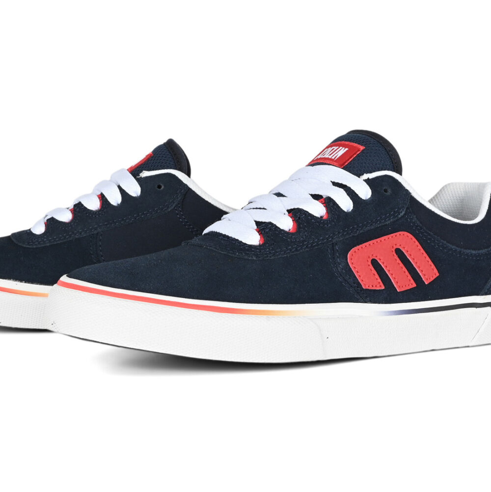Etnies Joslin Vulc Skate Shoes - Navy/Red/White