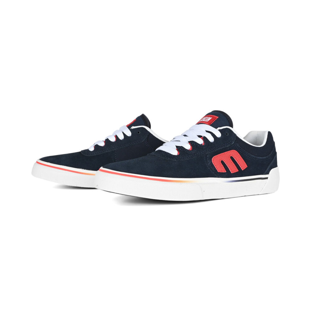 Etnies Joslin Vulc Skate Shoes - Navy/Red/White