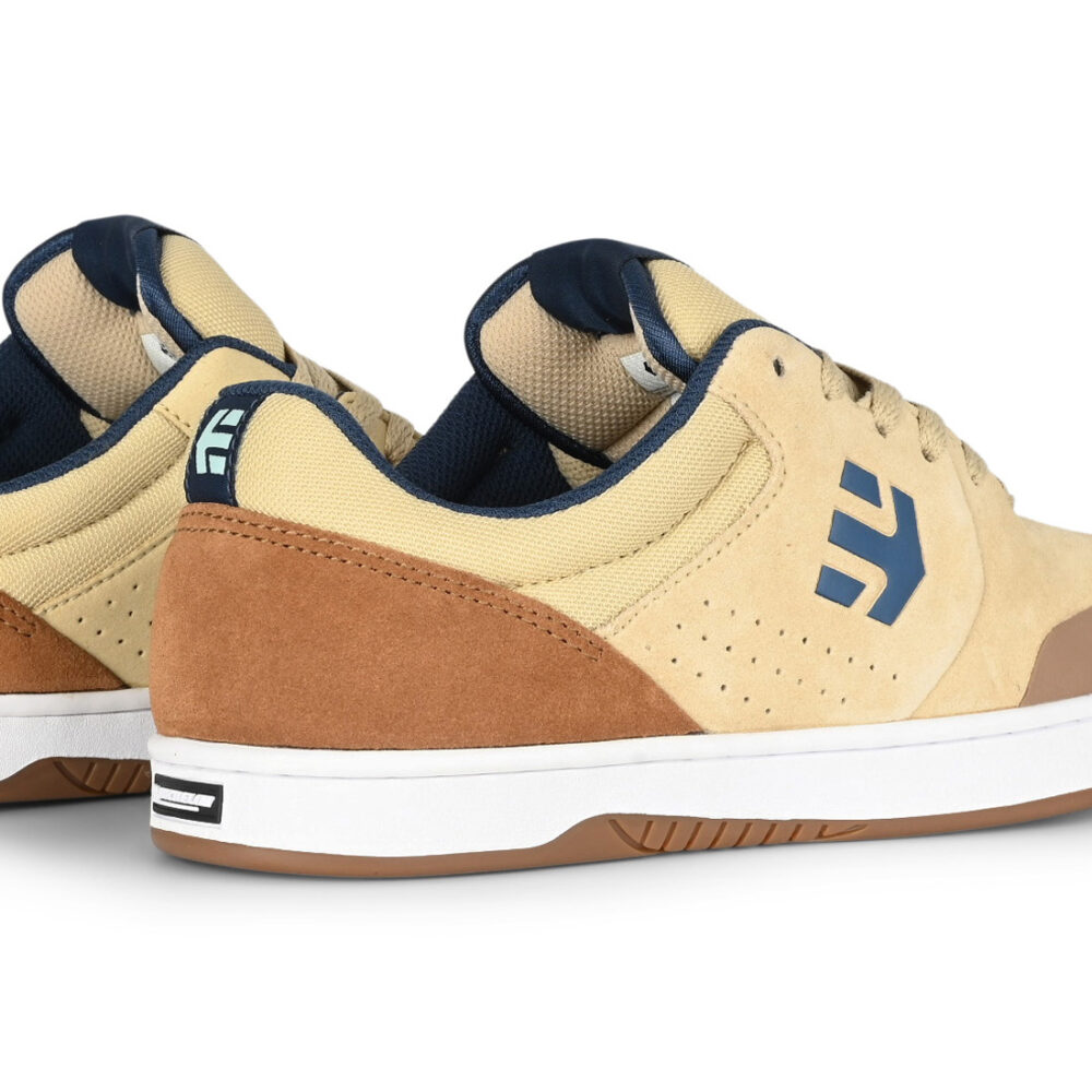 Etnies Marana Skate Shoes - Brown/Tan/Blue
