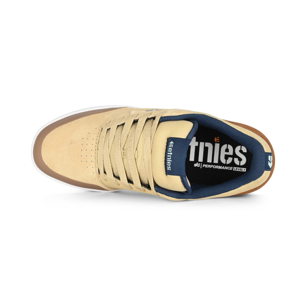 Etnies Marana Skate Shoes - Brown/Tan/Blue