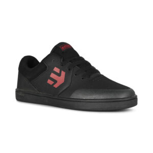 Etnies Marana (Youth) Skate Shoes - Black/Red/Black