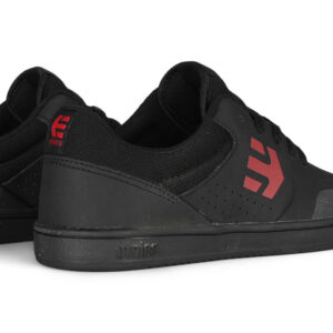 Etnies Marana (Youth) Skate Shoes - Black/Red/Black