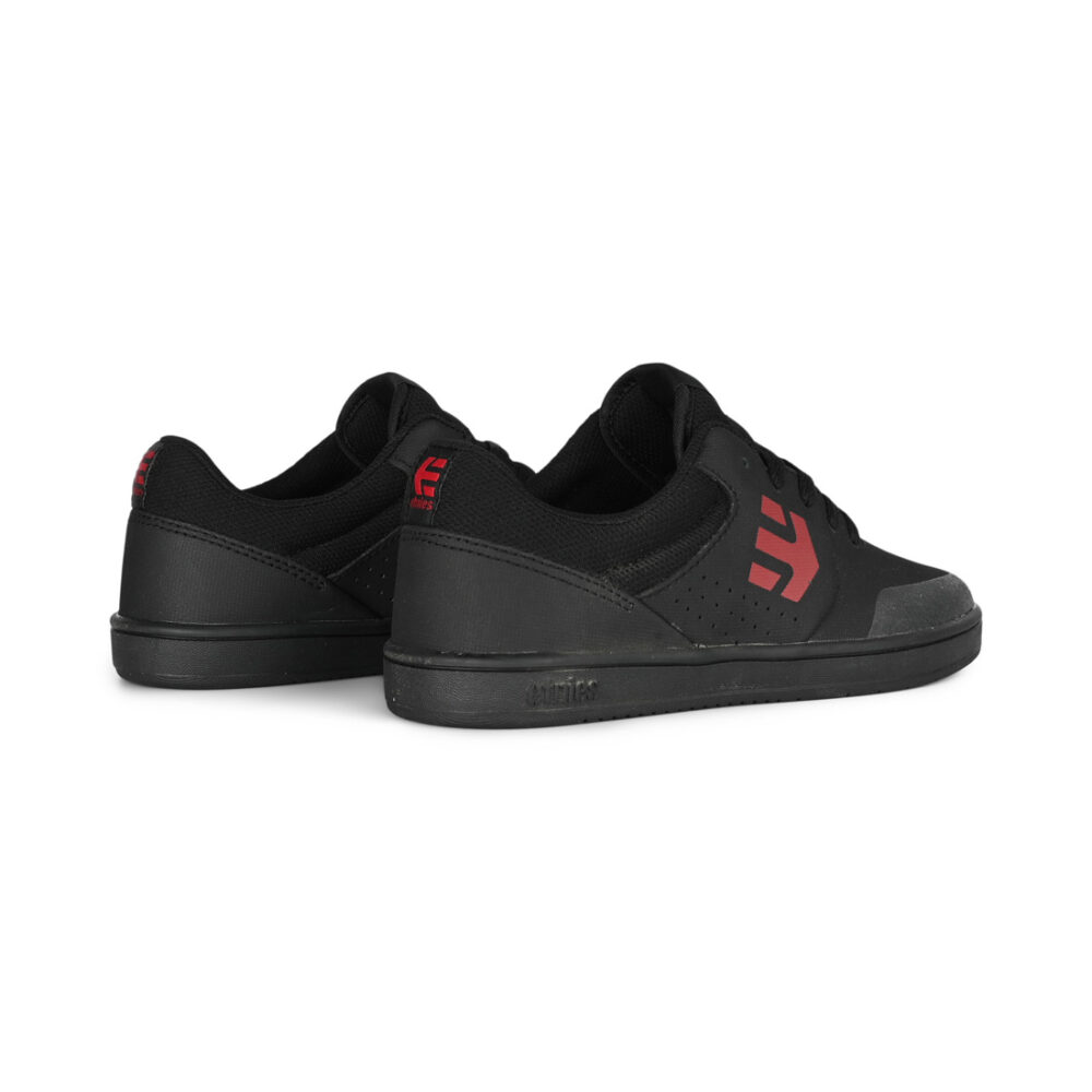 Etnies Marana (Youth) Skate Shoes - Black/Red/Black