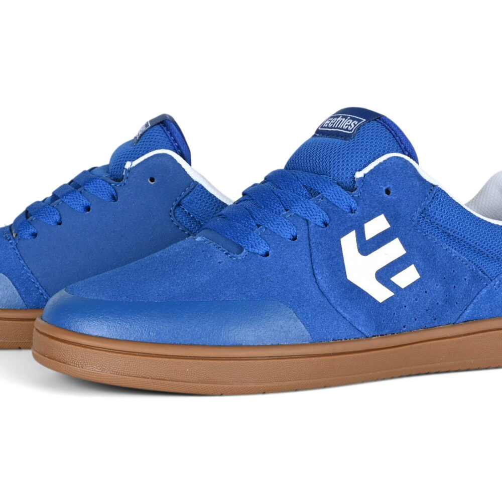 Etnies Marana (Youth) Skate Shoes - Royal/White