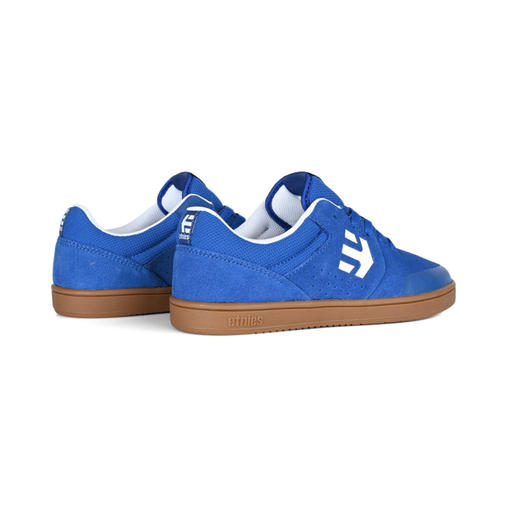 Etnies Marana (Youth) Skate Shoes - Royal/White