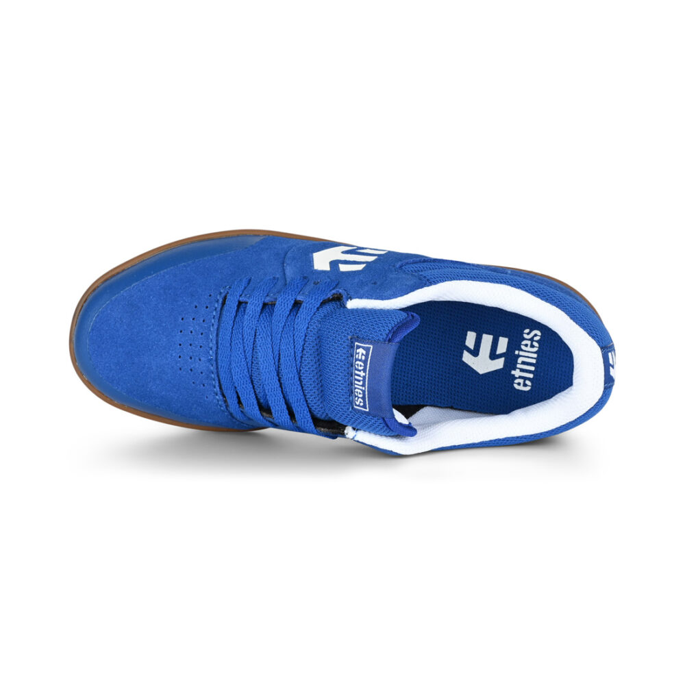 Etnies Marana (Youth) Skate Shoes - Royal/White