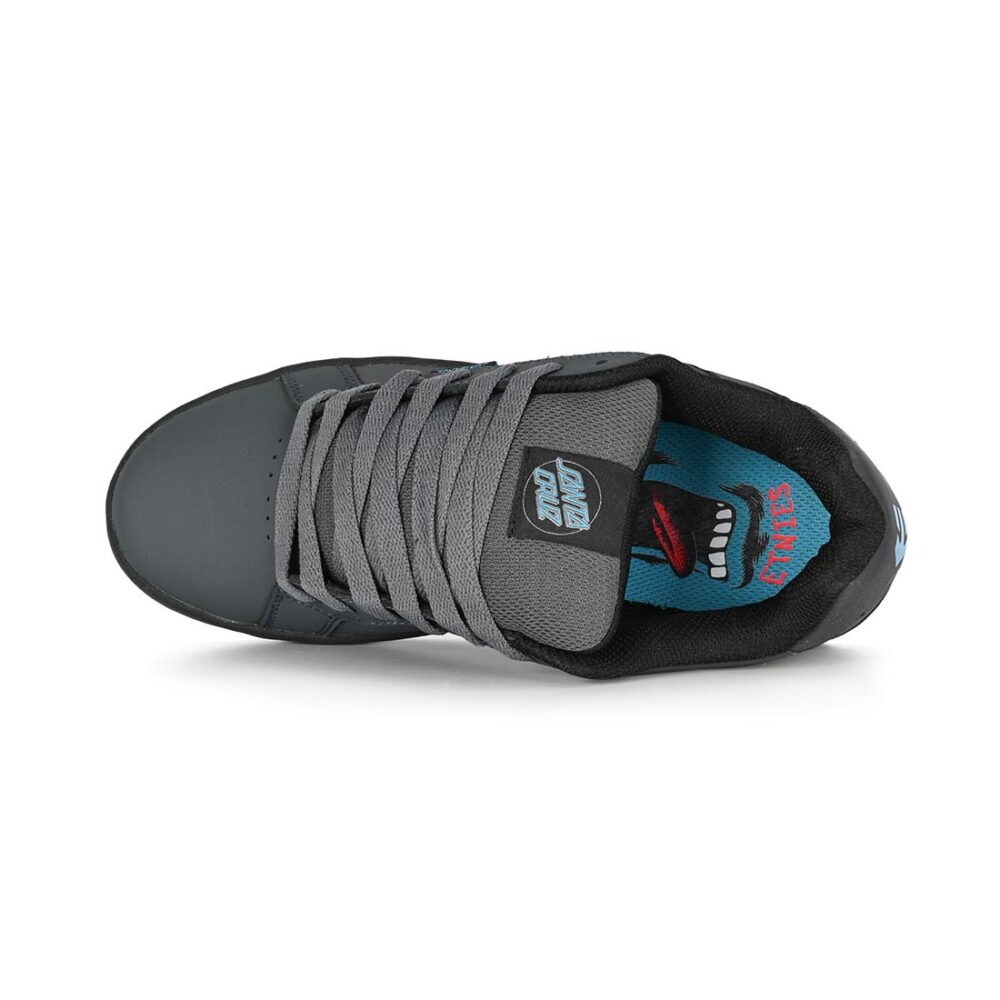 Etnies x Santa Cruz Fader Skate Shoes - Dark Grey/Black