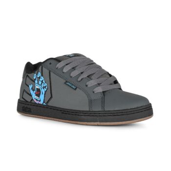 Etnies x Santa Cruz Fader Skate Shoes - Dark Grey/Black