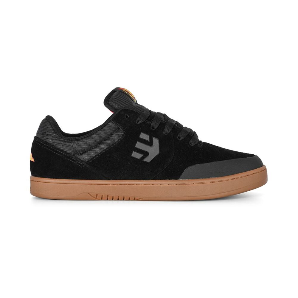 Etnies x Santa Cruz Marana Skate Shoes - Black/Gum