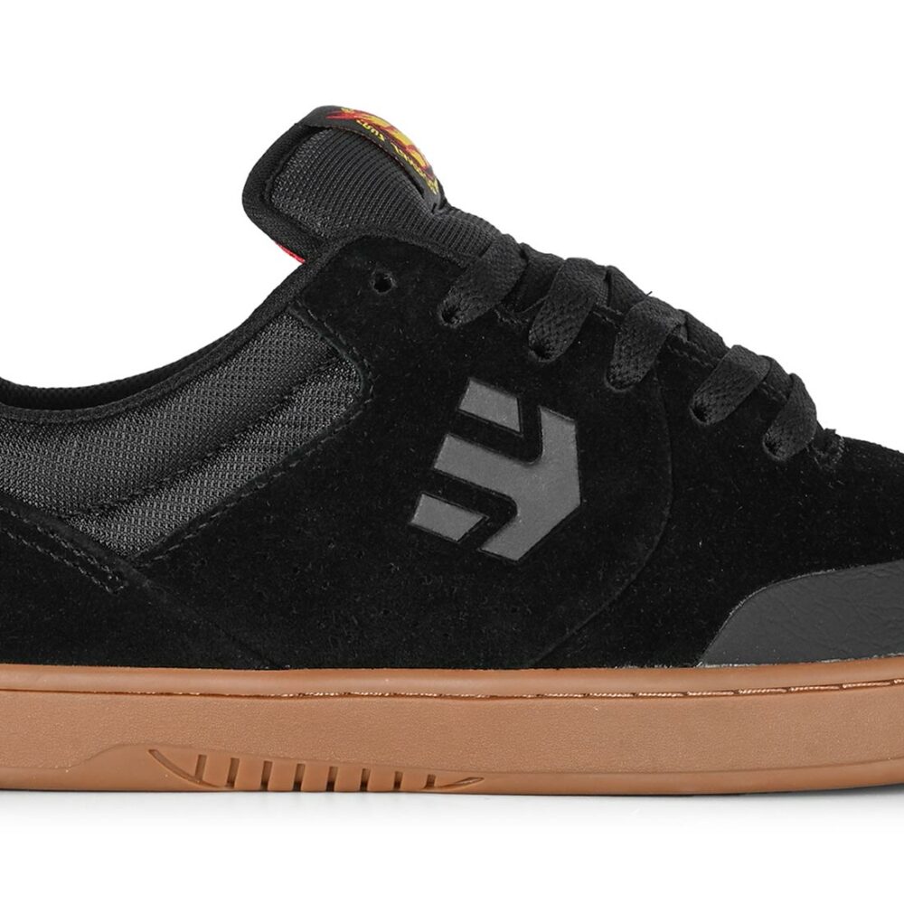 Etnies x Santa Cruz Marana Skate Shoes - Black/Gum