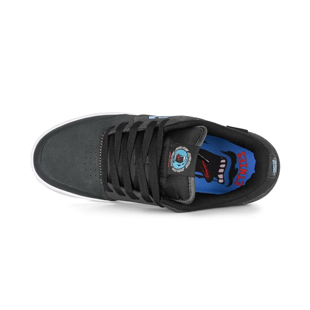 Etnies x Santa Cruz Marana Skate Shoes - Dark Grey/Black