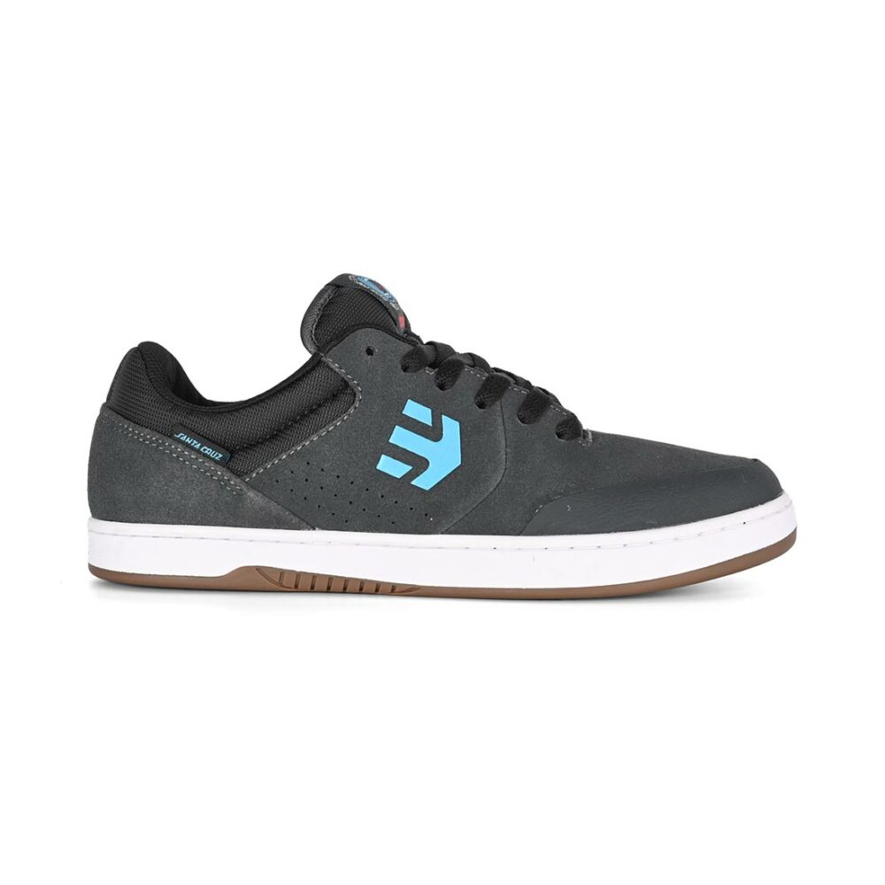 Etnies x Santa Cruz Marana Skate Shoes - Dark Grey/Black
