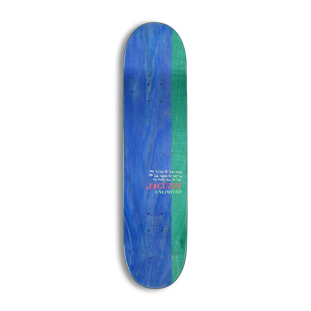 Jacuzzi Unlimited John Dilo Mouth Marathon Ex7 8" Skateboard Deck