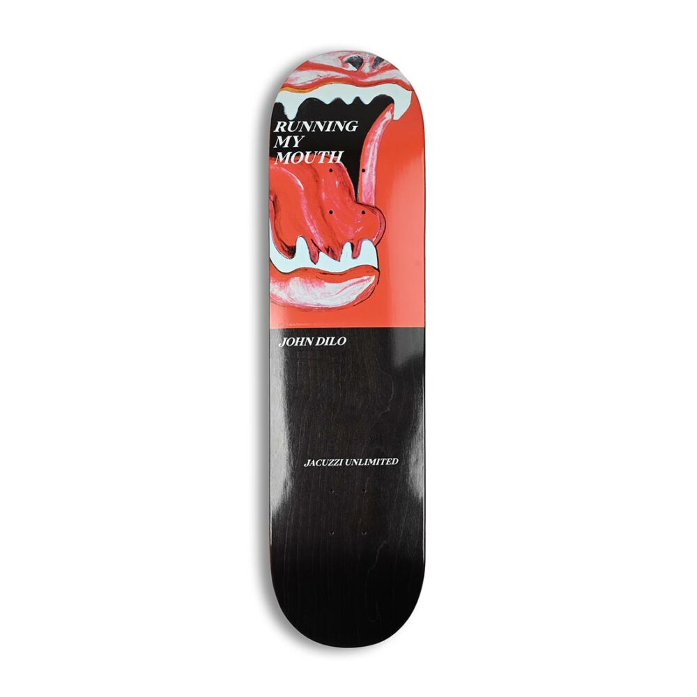 Jacuzzi Unlimited John Dilo Mouth Marathon Ex7 8" Skateboard Deck