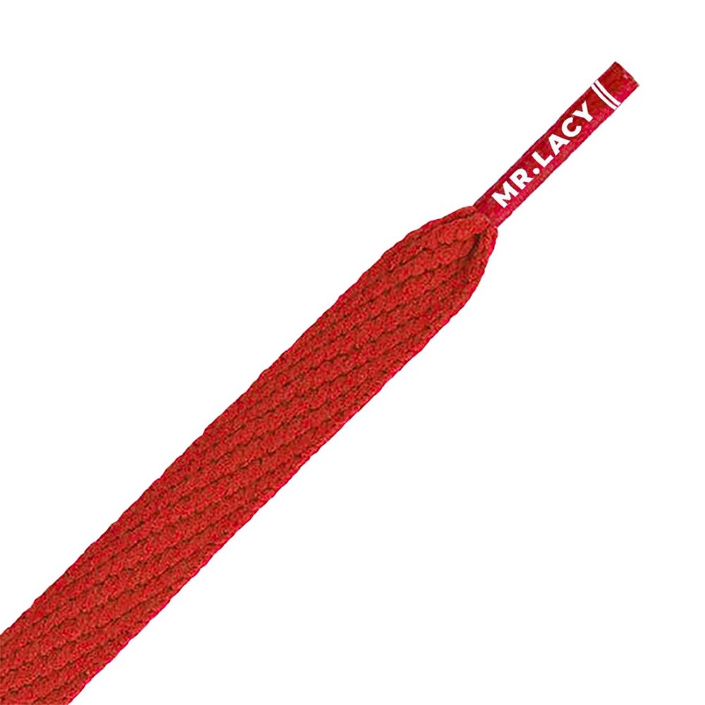Mr. Lacy Flatties 130cm Shoelaces - Red