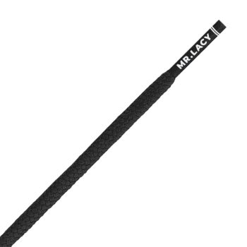 Mr. Lacy Roundies 120cm Shoelaces - Black