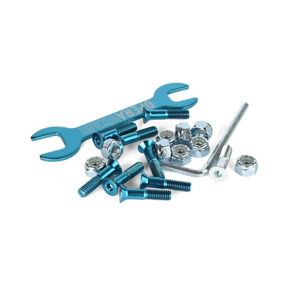 Opera 7/8" Allen Truck Bolts - Blue/Silver