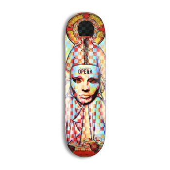 Opera Clay Kreiner Throne Ex7 8.5" Skateboard Deck