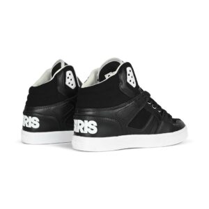 Osiris Clone High Top Shoes - Black/Black/White