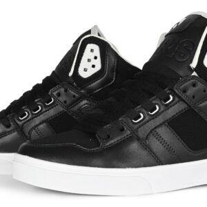 Osiris Clone High Top Shoes - Black/Black/White