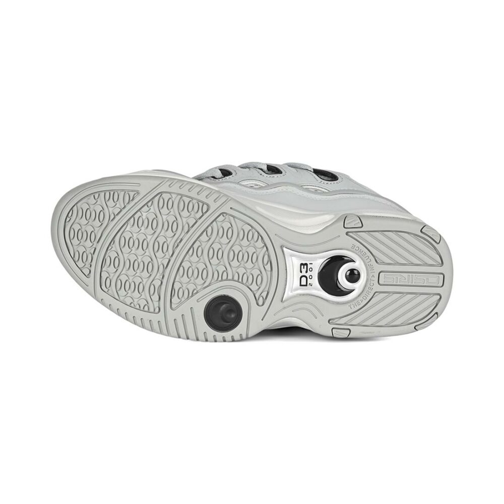 Osiris D3 2001 Skate Shoes - Grey/Black/Grey