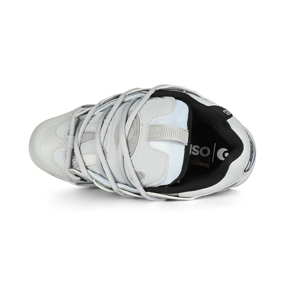 Osiris D3 2001 Skate Shoes - Grey/Black/Grey