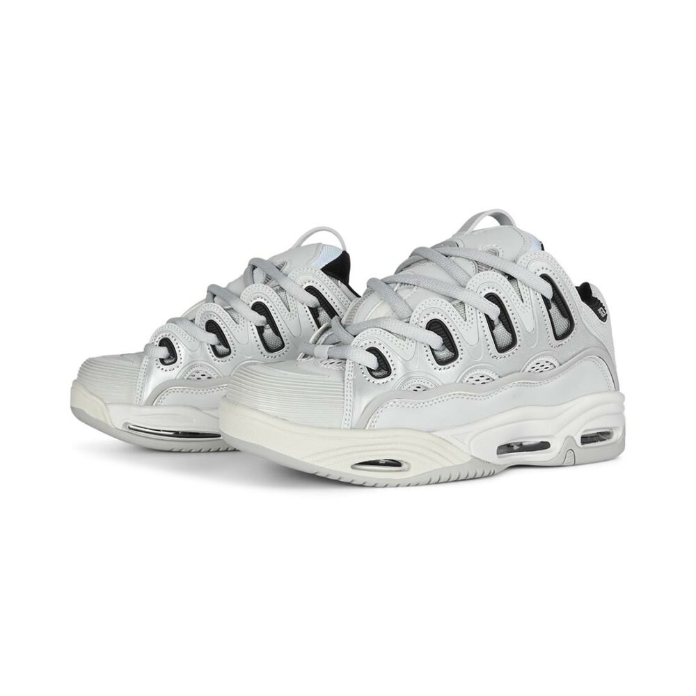 Osiris D3 2001 Skate Shoes - Grey/Black/Grey