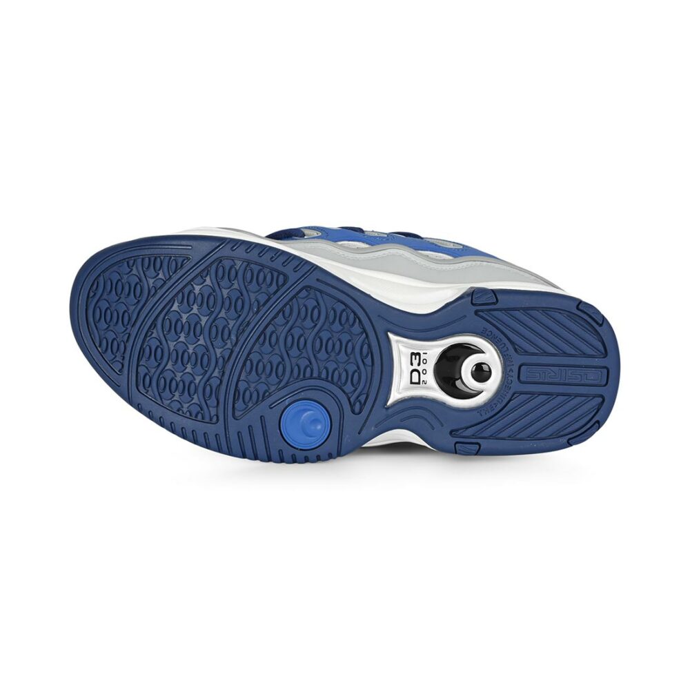Osiris D3 2001 Skate Shoes - Grey/Blue/Black