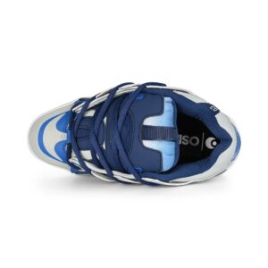 Osiris D3 2001 Skate Shoes - Grey/Blue/Black