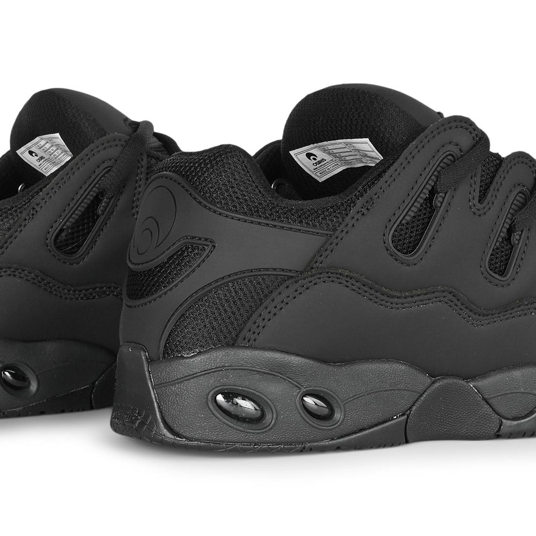 Osiris D3 OG Skate Shoes Black Black Black Supereight