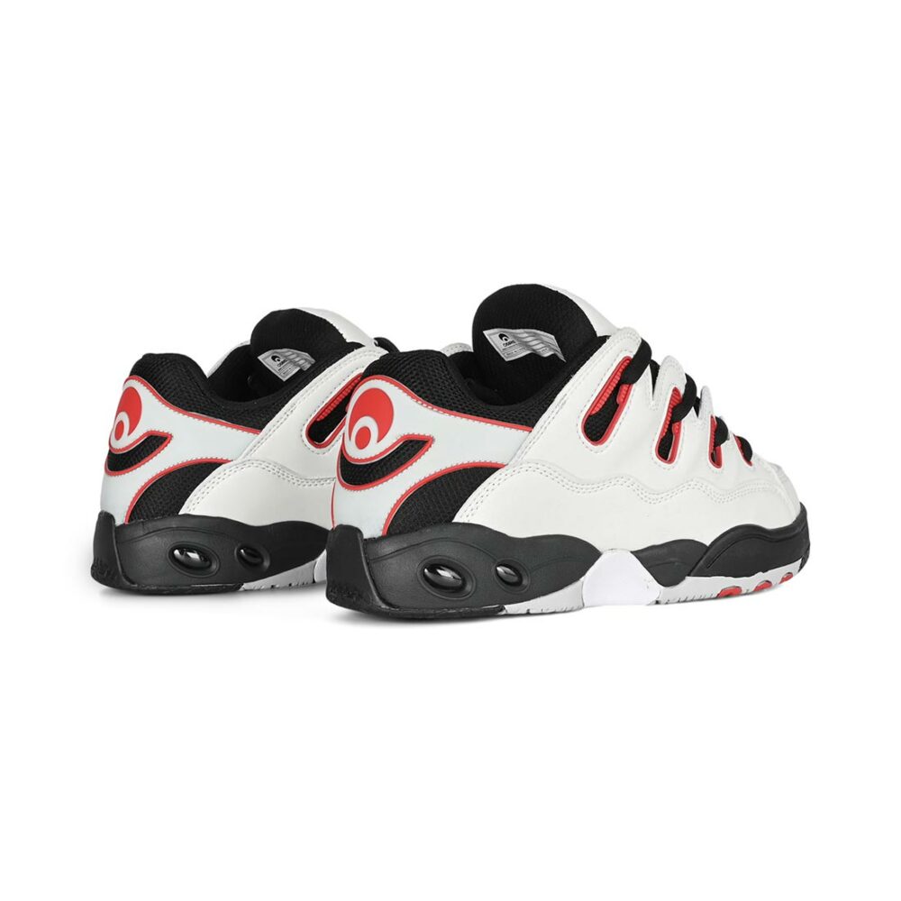 Osiris D3 OG Skate Shoes - Black/White/Red