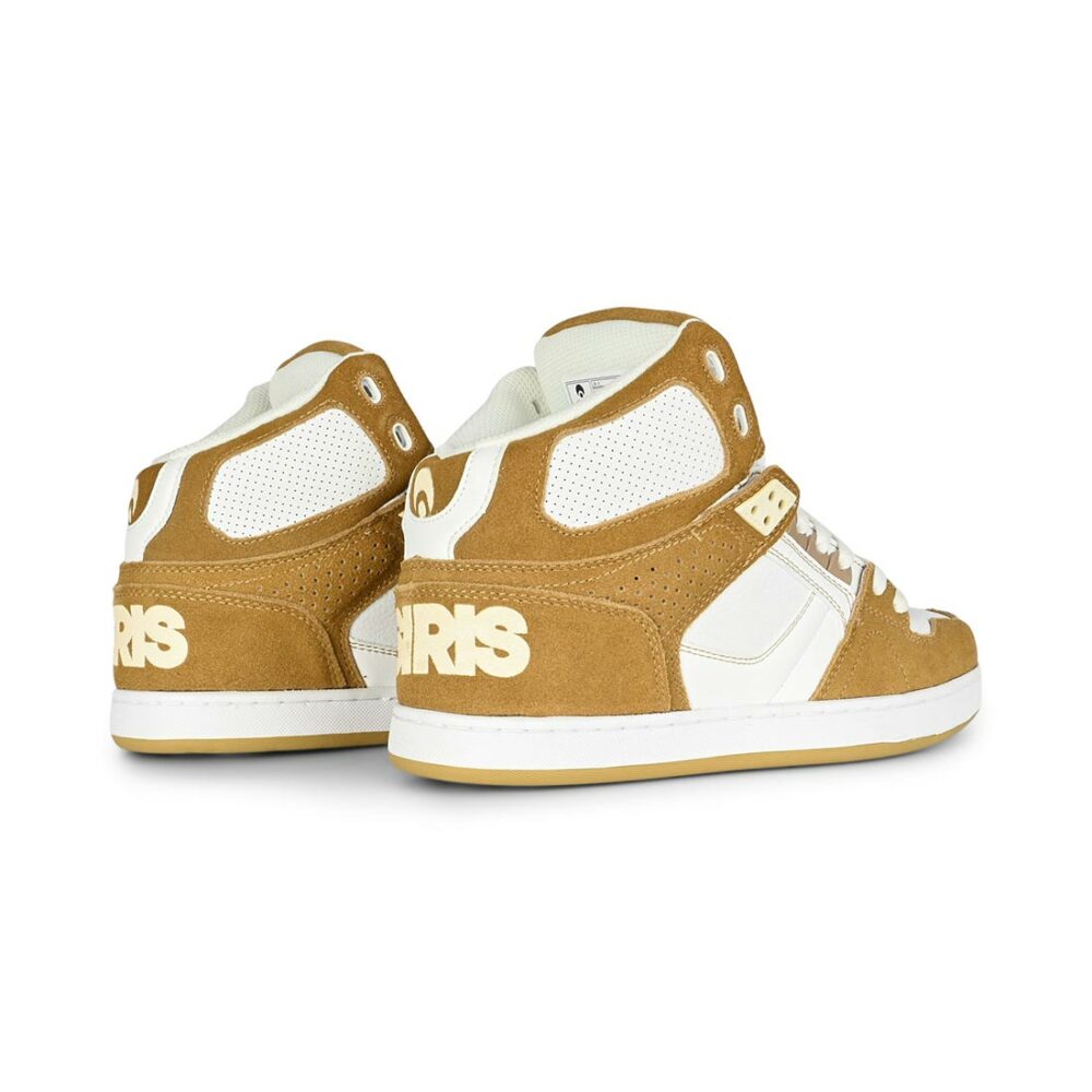 Osiris NYC 83 CLK High Top Shoes - Lt. Brown/White/White