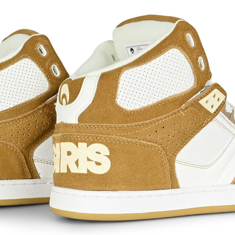 Osiris NYC 83 CLK High Top Shoes - Lt. Brown/White/White