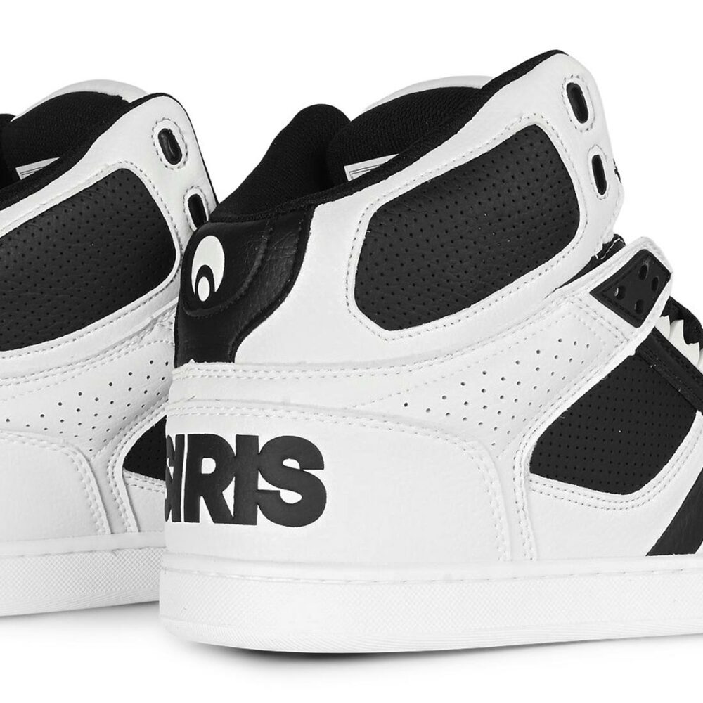 Osiris NYC 83 CLK High Top Shoes - White/Black/White