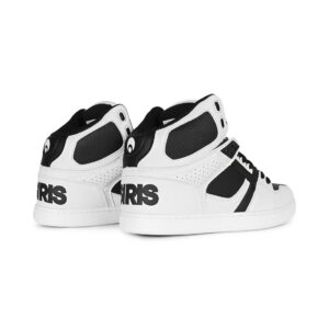 みき Osiris NYC 83 CLK High Top Shoes - White/Black/White