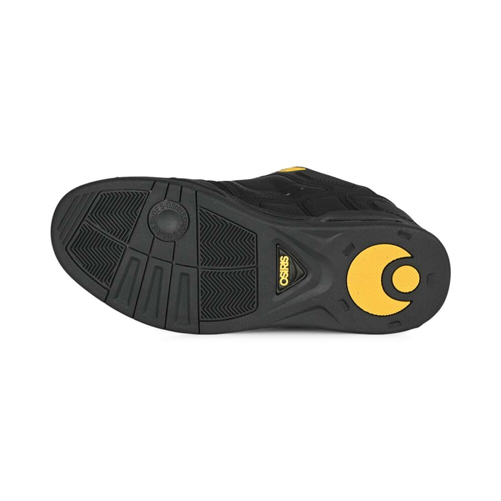 Osiris Peril Skate Shoes - Black/Yellow