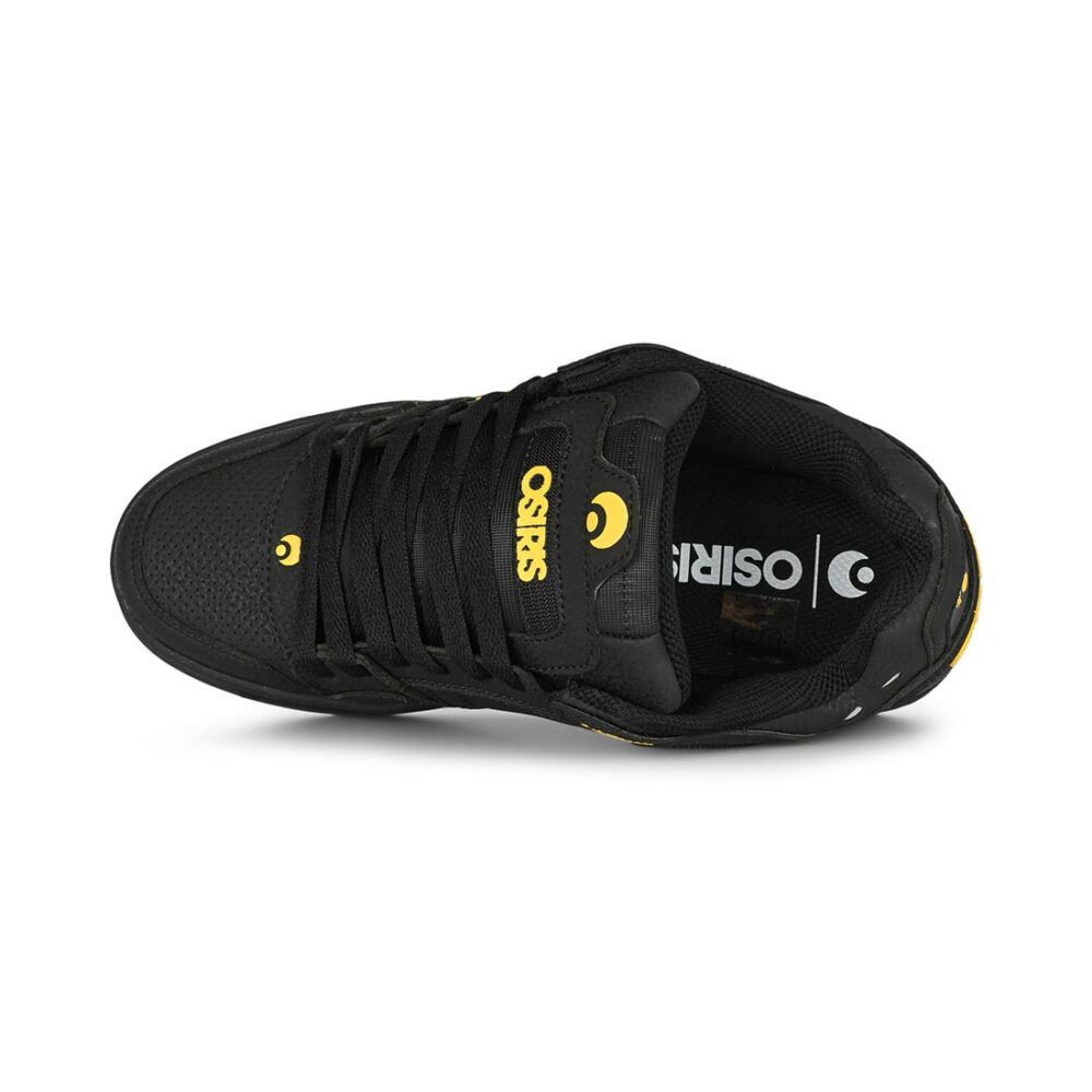 Osiris Peril Skate Shoes - Black/Yellow